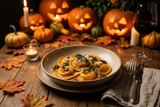 ハロウィンを彩る最高の一皿！濃厚な甘みが広がる「ラビオリ・アッラ・ズッカ」｜おうちで愉しむイタリアの秋