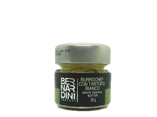 白トリュフ入りバター BERNARDINI/30ｇ（7月から9月までは別料金クール便です）
