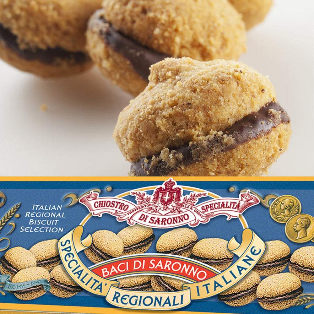 バーチ　ディ　サロンノ90g　チョコレートクリーム入りクッキー